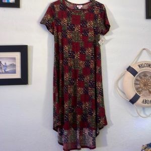 🏖 5/$25 Lularoe Carly swing dress - small